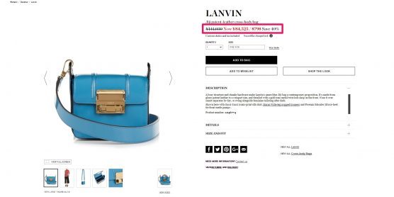 LANVIN Jiji patent-leather cross-body bag