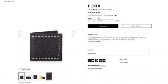 fendi selleria wallet