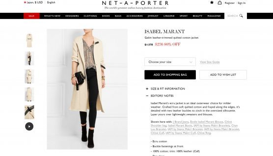 isabel marant cotton jacket