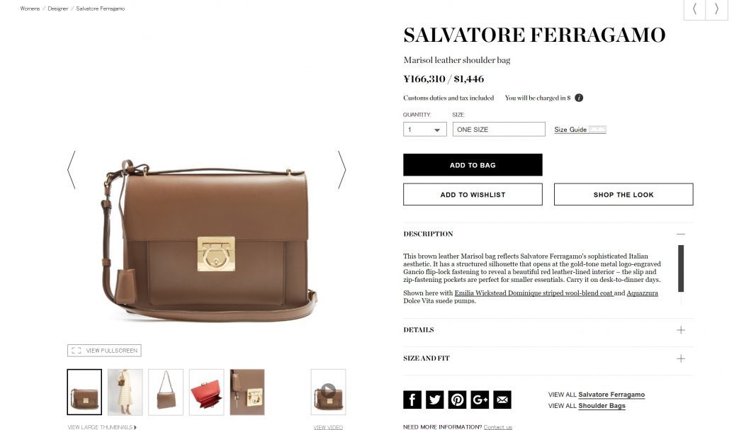 SALVATORE FERRAGAMO 2017ss bag