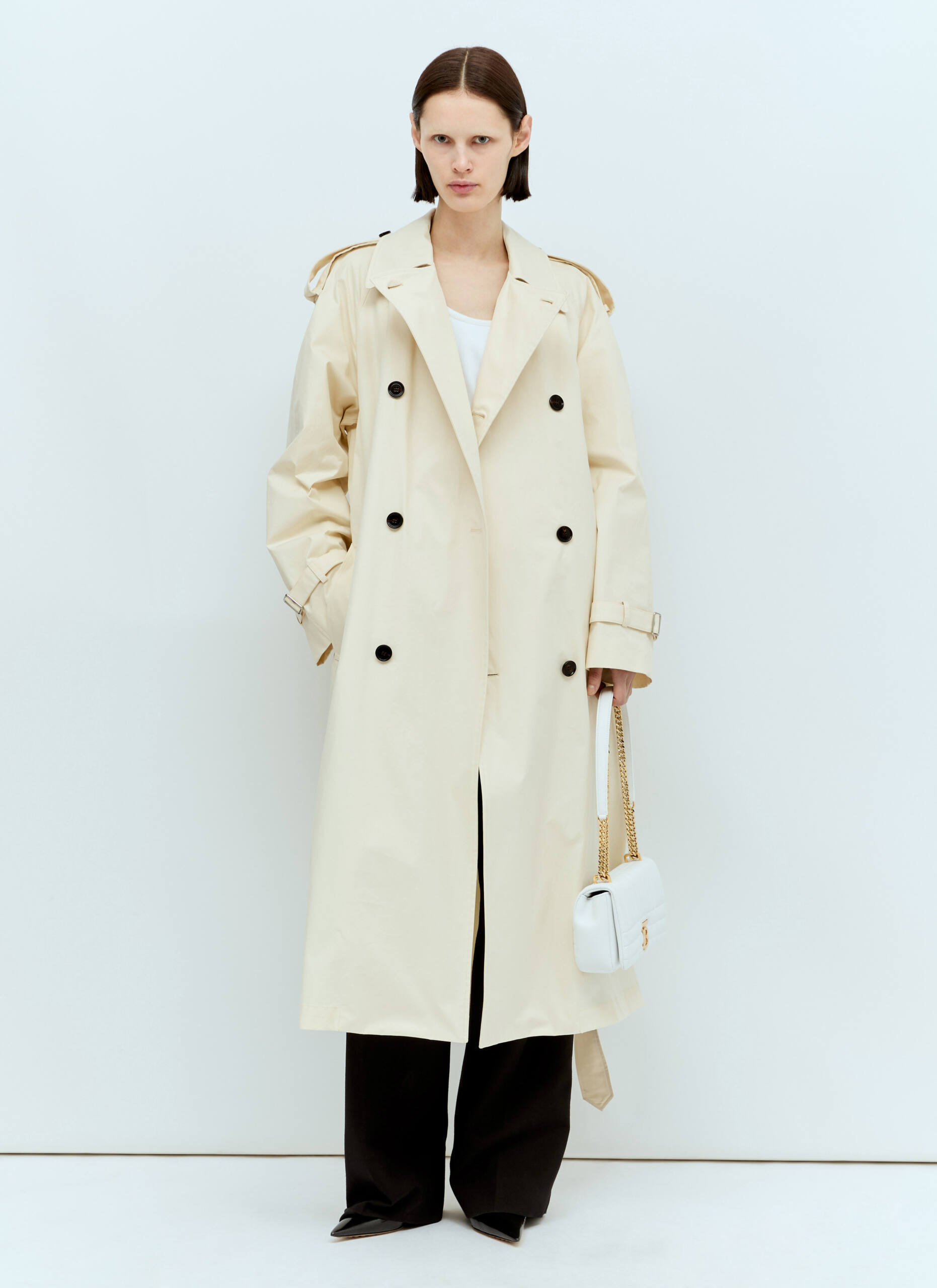 50%オフ！Burberry (バーバリー) ロングギャバジン トレンチコート